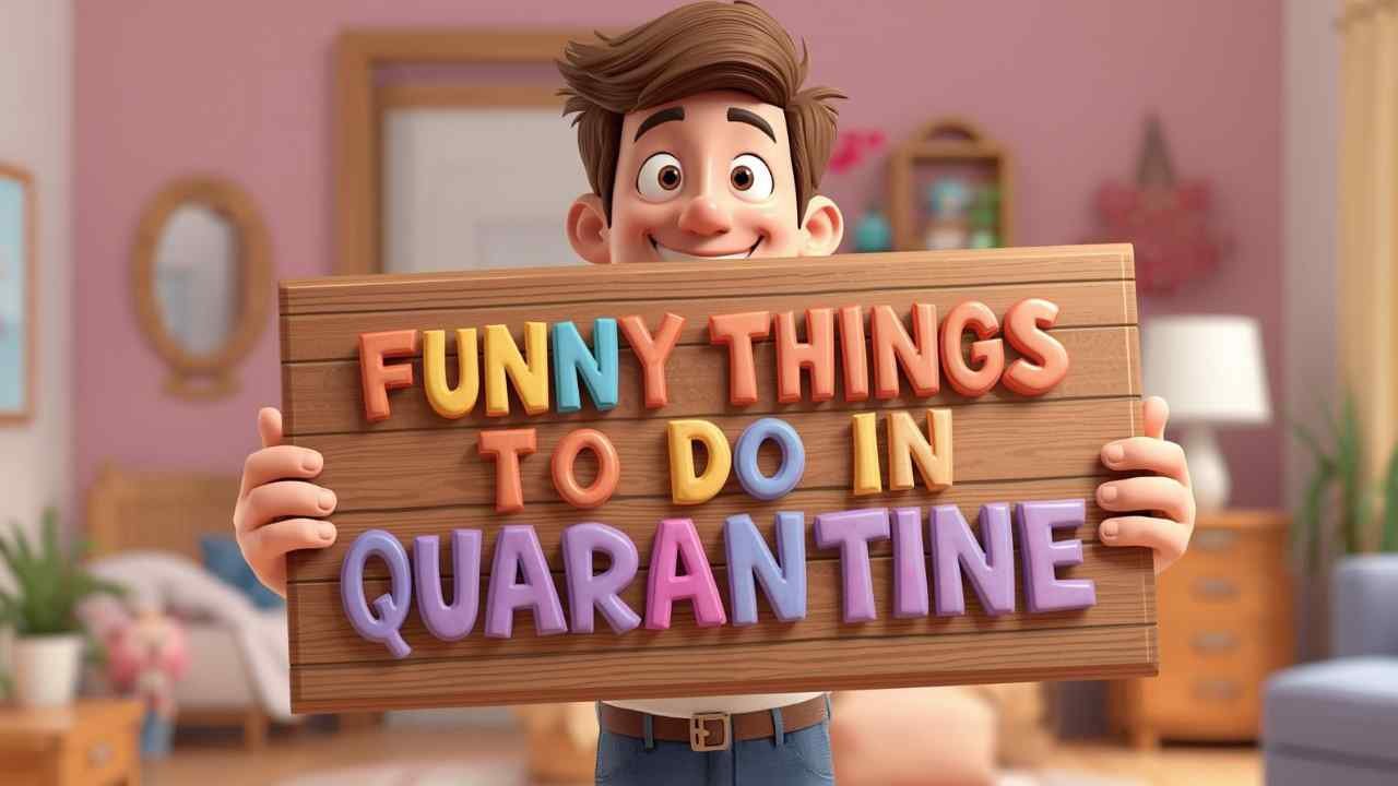 funny things to do in quarentine