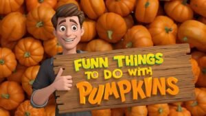 funny things to do with pumpkins